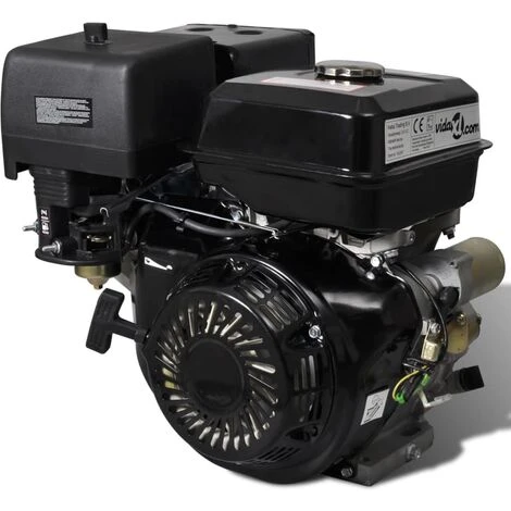 Moteur à Essence 15 CV 11 KW Noir VidaXL 1 Moteur à Essence 15 CV 11 KW Noir VidaXL