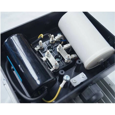 Moteur électrique Monophasé 220v 3kw 3000tr/min Bride B3 à Pattes 4 Moteur électrique Monophasé 220v 3kw 3000tr/min Bride B3 à Pattes – Image 4