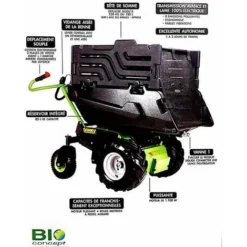 Brouette à Moteur électrique Etesia Donky -Promos Botani Pro Boutique 11008890 4