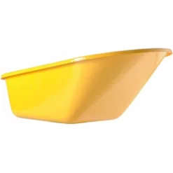 CAISSE HAEMMERLIN SPÉCIALE RÉNOVATION PEINTE JAUNE 110 L POUR BROUETTE BATI PLUS RENO - 309008701