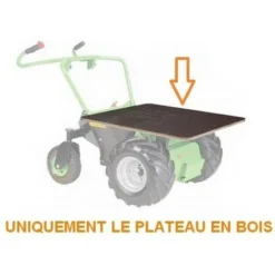 Plateau Bois Brouette électrique Etesia Donky MBPB