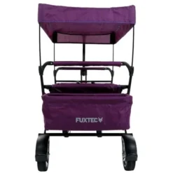 Chariot De Jardin Pliable - FUXTEC City Cruiser - Transport Charge 75 Kg - Pourpre -Promos Botani Pro Boutique 24006200 4