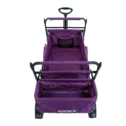 Chariot De Jardin Pliable - FUXTEC City Cruiser - Transport Charge 75 Kg - Pourpre -Promos Botani Pro Boutique 24006200 5