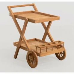 Chariot De Jardin En Bois Pira SKLUM