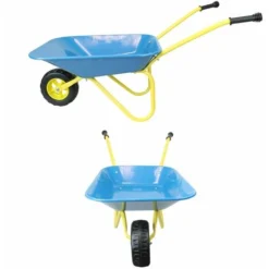 Brouette Pour Enfant En Métal - Bleu Et Jaune - LInxor -Promos Botani Pro Boutique 28420826 3