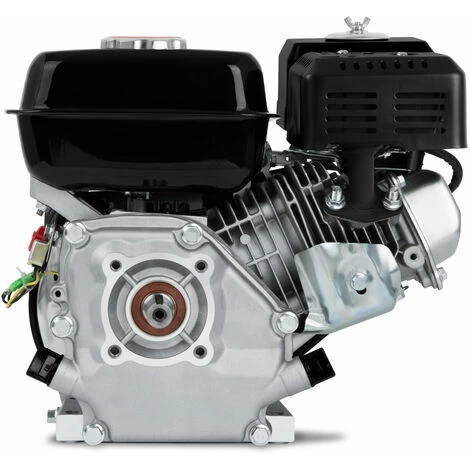 EBERTH 6,5 CV Moteur à Essence Thermique (20 Mm Arbre, Alarme Manque Dhuile, 4 Temps, 1 Cylindre, Refroidissement à Air, Démarrage Via Câble) 2 EBERTH 6,5 CV Moteur à Essence Thermique (20 Mm Arbre, Alarme Manque Dhuile, 4 Temps, 1 Cylindre, Refroidissement à Air, Démarrage Via Câble) – Image 2