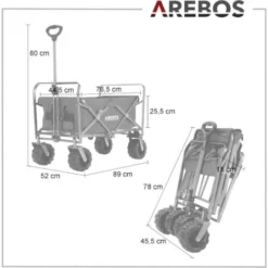 AREBOS Chariot à Outils Rouge -Promos Botani Pro Boutique 30435490 5