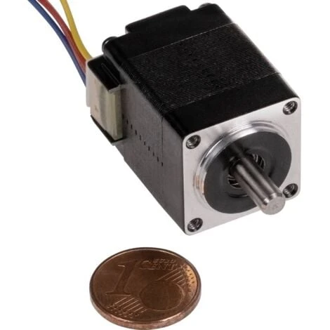 Joy-it Moteur Pas à Pas NEMA08-03 NEMA08-03 0.022 Nm 0.6 A 0.6 A Diamètre De Larbre: 4 Mm 2 Joy-it Moteur Pas à Pas NEMA08-03 NEMA08-03 0.022 Nm 0.6 A 0.6 A Diamètre De Larbre: 4 Mm – Image 2