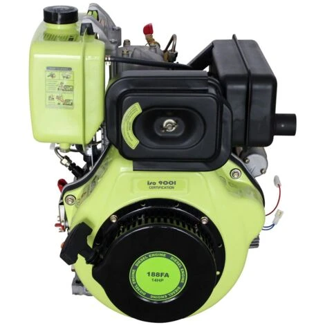 Varan Motors - 92684 Moteur Diesel 14CV 456cc + Démarrage Electrique, Sortie Conique FG3 5 Varan Motors - 92684 Moteur Diesel 14CV 456cc + Démarrage Electrique, Sortie Conique FG3 – Image 5