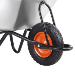 Brouette - FUXTEC FX-WB6404G - Charge 120 Kg Volume 90 L Acier Galvanisé -Promos Botani Pro Boutique 39896739 4