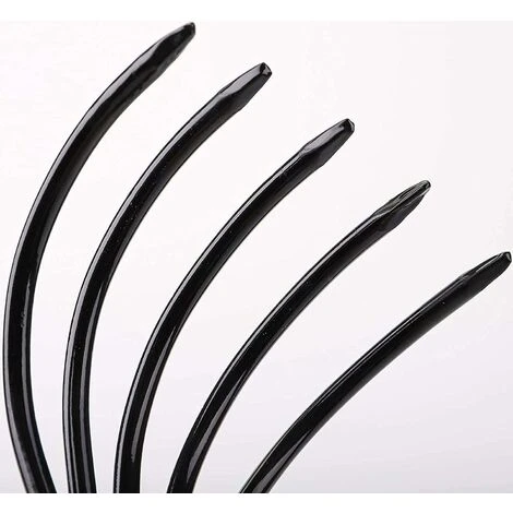 Râteau De Jardin Râteau à Fleurs Râteau à Main De Jardin Poignée De Manche D'outil De Jardin 2 Pièces Irisfr ( Noir) 3 Râteau De Jardin Râteau à Fleurs Râteau à Main De Jardin Poignée De Manche D'outil De Jardin 2 Pièces Irisfr ( Noir) – Image 3