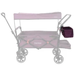 FUXTEC - Sac Arrière Pourpre Chariot Premium Cruiser