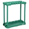 FLO Support Pour Outils De Jardin - 84 X 74 X 35 Cm - Plastique - Vert - Max. 45 Kg
