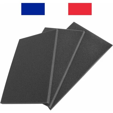 Mousse De Filtre à Air Universelle à Découper 300x210mm Auto Moto Mobylette Quad Motoculture Tondeuse Aspirateur, 15mm 4 Mousse De Filtre à Air Universelle à Découper 300x210mm Auto Moto Mobylette Quad Motoculture Tondeuse Aspirateur, 15mm – Image 4