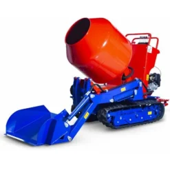Dumper à Béton Hydrostatique 350 L Avec Pelle 80 Kg Et Moteur Honda Torros HRB800HAX