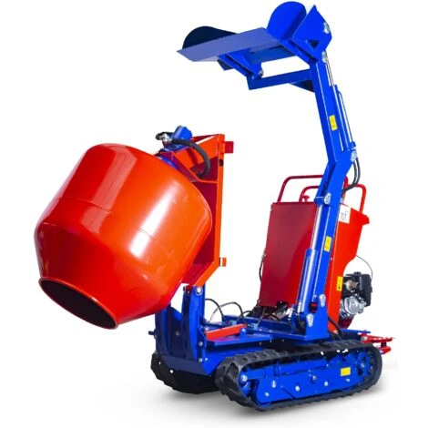 Dumper à Béton Hydrostatique 350 L Avec Pelle 80 Kg Et Moteur Honda Torros HRB800HAX 4 Dumper à Béton Hydrostatique 350 L Avec Pelle 80 Kg Et Moteur Honda Torros HRB800HAX – Image 4