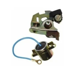 Kit Allumage Compatible Avec MBK 51 : Condensateur + Rupteur Vis Platinées Moto Mobylette Scooter