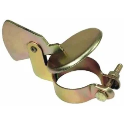 Clapet Pot échappement Anti Pluie Bouchon Tracteur Diamètre 38mm (34mm - 42mm) Compatible John Deere Argent Tube Capuchon Protection étanche