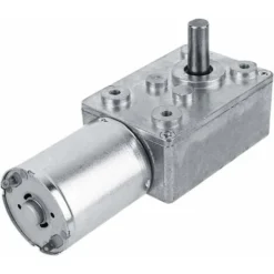 Motoréducteur à Vis Sans Fin à Couple Élevé Réversible Dc 12V Moteur Électrique à Réduction 30Rpm