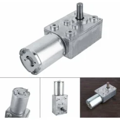 Motoréducteur à Vis Sans Fin à Couple Élevé Réversible Dc 12V Moteur Électrique à Réduction 30Rpm -Promos Botani Pro Boutique 57495339 4