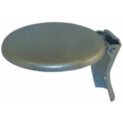 Clapet Tube Pot échappement 57mm 2 1/4 Zinc Anti Pluie Intempérie Capuchon Bouchon Obturateur Tracteur Camion