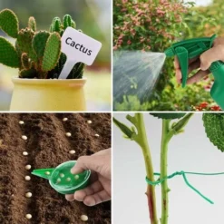 Déstockage Outils De Jardinage 12 Pièces, Outils De Jardinage En Alliage D'aluminium Avec Sac De Rangement Gants Antidérapants De Jardinage -Promos Botani Pro Boutique 58846809 5