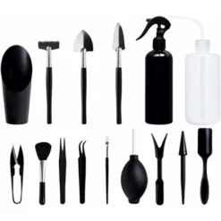 Déstockage Lot De 15 Mini Outils De Jardin Pour Plantes Succulentes, Transplantation à La Main, Outils De Jardinage Miniatures, Kit De Cactus