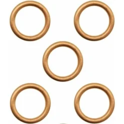 5x Joint Cuivre Pour échappement Pot Moto Mobylette Cyclomoteur Compatible Avec MBK 51 Peugeot 103