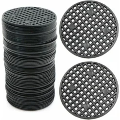 Lot De 60 Coussins En Maille Pour Pot De Fleurs En Plastique - Empêche La Perte De Sol - Protection Contre La Rouille - Filet Respirant LO-Ron