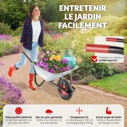 Brouette De Jardin Oskar - Chariot De Jardin, Brouette, Chariot D'extérieur -Promos Botani Pro Boutique 66851357 5