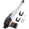 VEVOR Actionneur Lineaire 6000N / 600kg Course De Actionneur Lineaire Support De Montage, Actionneur Lineaire Robuste De Moteur Electrique Vitesse De Deplacement, Canape, Ascenseur TV DC 12V A Course Continu