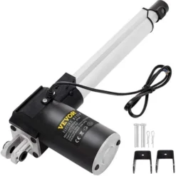 VEVOR Verin Electrique Actionneur Lineaire 6000N / 1320LB/ 600kg Moteur Electrique DC 12V A Course De 6 "/152mm Pour Tables Elevatrices Et Fauteuils De