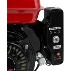 EBERTH 6,5 CV Moteur Thermique à Essence Moteur De Kart Avec Réducteur 2:1, Arbre De 20 Mm Ø, Démarreur Électrique, Sécurité Contre Manque Dhuile, 4 Temps, 1 Cylindre, 196 CC Cylindrée -Promos Botani Pro Boutique 75805555 5