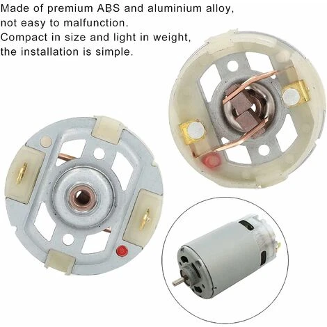 2 Pièces RS550 Balais De Moteur En Carbone Avec Accessoire De Support, Balais De Charbon De Moteur Rs550, Pour Perceuse Visseuse électrique Pour Tournevis électrique RS550 Moteur à Courant Continu—Kol 4 2 Pièces RS550 Balais De Moteur En Carbone Avec Accessoire De Support, Balais De Charbon De Moteur Rs550, Pour Perceuse Visseuse électrique Pour Tournevis électrique RS550 Moteur à Courant Continu—Kol – Image 4