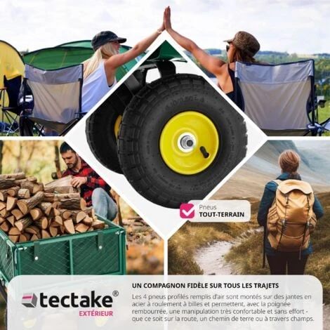 Chariot De Jardin 350 Kg - Chariot De Transport A Main, Remorque De Jardin, Charette A Bras Sur Maison 5 Chariot De Jardin 350 Kg - Chariot De Transport A Main, Remorque De Jardin, Charette A Bras Sur Maison – Image 5