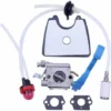 Carburateur Avec Ligne De Filtre à Air Et Carburant Mise Au Point Kit Pour Husqvarna 125B 125BX 125BVX Souffleuse à Feuilles Pour Zama C1Q-W37 581798001