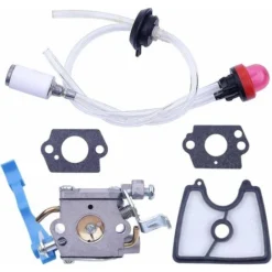 Carburateur Avec Ligne De Filtre à Air Et Carburant Mise Au Point Kit Pour Husqvarna 125B 125BX 125BVX Souffleuse à Feuilles Pour Zama C1Q-W37 581798001 -Promos Botani Pro Boutique 76487086 4