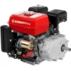 EBERTH 6,5 CV Moteur à Essence Avec Embrayage à Bain Dhuile (Démarreur électrique, 20 Mm Arbre, Alarme Manque Dhuile, 4 Temps, 1 Cylindre, Démarrage Via Câble) Thermique