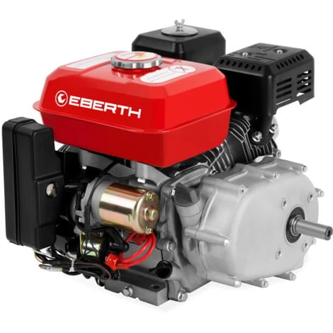 EBERTH 6,5 CV Moteur à Essence Avec Embrayage à Bain Dhuile (Démarreur électrique, 20 Mm Arbre, Alarme Manque Dhuile, 4 Temps, 1 Cylindre, Démarrage Via Câble) Thermique 1 EBERTH 6,5 CV Moteur à Essence Avec Embrayage à Bain Dhuile (Démarreur électrique, 20 Mm Arbre, Alarme Manque Dhuile, 4 Temps, 1 Cylindre, Démarrage Via Câble) Thermique