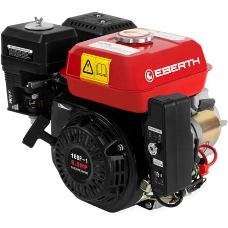 EBERTH 6,5 CV Moteur à Essence Avec Embrayage à Bain Dhuile (Démarreur électrique, 20 Mm Arbre, Alarme Manque Dhuile, 4 Temps, 1 Cylindre, Démarrage Via Câble) Thermique 3 EBERTH 6,5 CV Moteur à Essence Avec Embrayage à Bain Dhuile (Démarreur électrique, 20 Mm Arbre, Alarme Manque Dhuile, 4 Temps, 1 Cylindre, Démarrage Via Câble) Thermique – Image 3