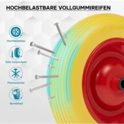 Roue Complète De Brouette En Polyuréthane Increvable Grandeur 4.80 / 4.00-8 6 Roue Complète De Brouette En Polyuréthane Increvable Grandeur 4.80 / 4.00-8 -Promos Botani Pro Boutique 808390 2