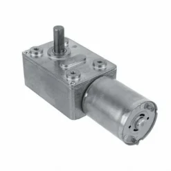 DC 12V Moteur Electrique De Réduction Réversible Turbine à Couple Elevé Boîte à Engrenages à Vis Sans Fin Pour Fenêtres, Ouvre-portes (40RPM)