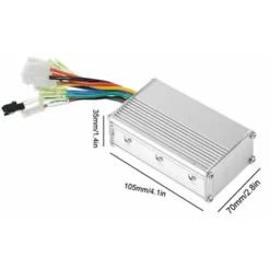 36V/48V 350W Intelligent Velo Electrique E-bike Scooter Controleur De Moteur Brushless Controleur De Vehicule Electrique, Modele: Argent,Taille : 105 70 35mm, Doit être Une Machine Brushless Pour êt -Promos Botani Pro Boutique 85795727 3