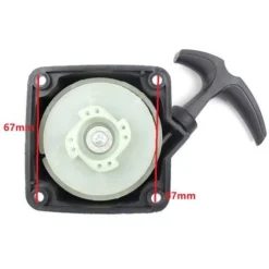 LOKIUA Lanceur De Démarreur De Démarrage + Pull Panel Pour Débroussailleuse Whipper Snipper Strimmer,Superma,noir,1 Pièce,Distance Du Trou 67mm -Promos Botani Pro Boutique 85914945 5