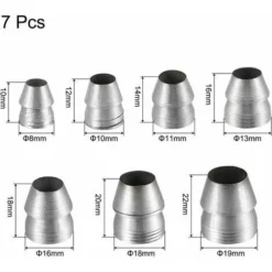 OAAO Rond Acier Poignée Coins Ensemble Pour Hache/Griffe Marteau/Traîneau Marteau/Hache Poignée Coin 7 Pièces -Promos Botani Pro Boutique 87915330 5