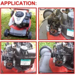 Carburateur + Filtre à Air Pour Moteurs Briggs & Stratton 300E 450E 500E 550EX 08P502 8P502 09P602 9P602 Series Tondeuses à Gazon 799583 591160 595656 591979 593261 Carburateur -Promos Botani Pro Boutique 88367906 5