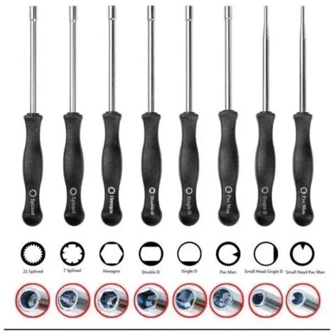 Kit De Clé De Réglage De Carburateur Débroussailleuse Et Tronçonneuse Thsinde 2 Kit De Clé De Réglage De Carburateur Débroussailleuse Et Tronçonneuse Thsinde – Image 2