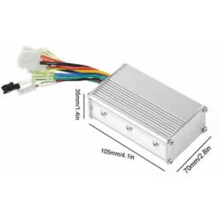 36V/48V 350W Intelligent Velo Electrique E-bike Scooter Controleur De Moteur Brushless Controleur De Vehicule Electrique, Modele: Argent,Taille : 105 70 35mm, Doit être Une Machine Brushless Pour êt -Promos Botani Pro Boutique 88621401 3