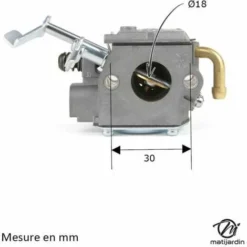 Carburateur Complet D'origine Walbro Type HDA 234 8 Carburateur Complet D'origine Walbro Type HDA 234 -Promos Botani Pro Boutique 88820098 4
