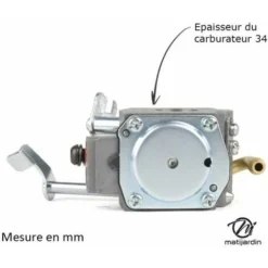 Carburateur Complet D'origine Walbro Type HDA 234 9 Carburateur Complet D'origine Walbro Type HDA 234 -Promos Botani Pro Boutique 88820098 5